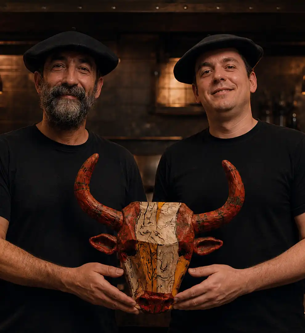 Peyo Ayestarán y Alfredo Alzueta